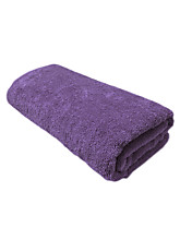 Махровое полотенце "Моно" фиолет
