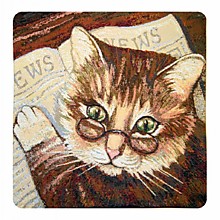 Чехол из гобелена "Кот ученый"